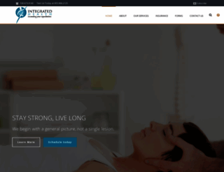 integratedhealthca.com screenshot