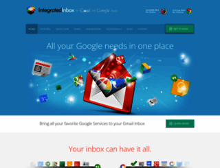 integratedinbox.com screenshot