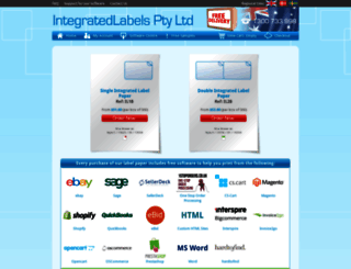 integratedlabels.com.au screenshot