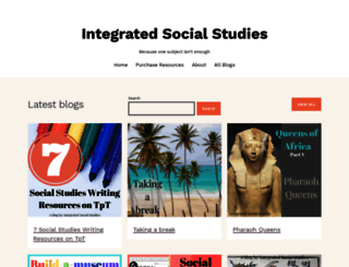 integratedsocialstudies.com screenshot