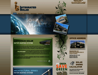 integratedsolar.com screenshot