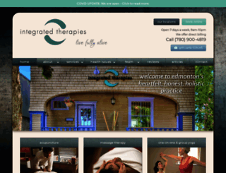 integratedtherapies.ca screenshot