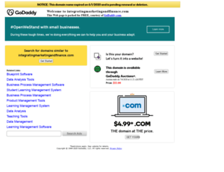 integratingmarketingandfinance.com screenshot