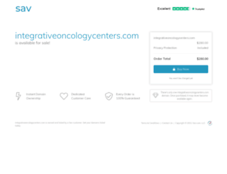 integrativeoncologycenters.com screenshot