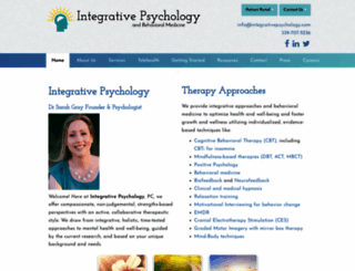 integrativepsychology.com screenshot