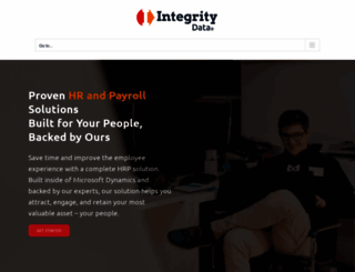 integrity-data.com screenshot
