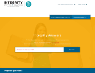 integrityanswers.com screenshot
