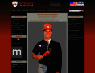 integrityfireprotection.org screenshot