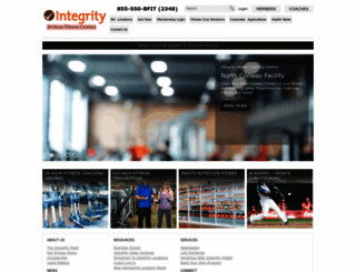 integrityfit.com screenshot