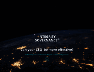 integritygovernance.com screenshot