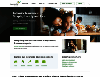integrityinsurance.com screenshot