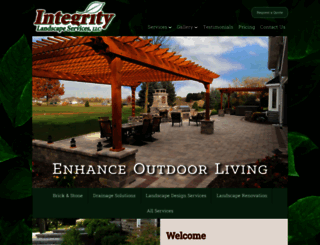 integritylandscapeservices.com screenshot