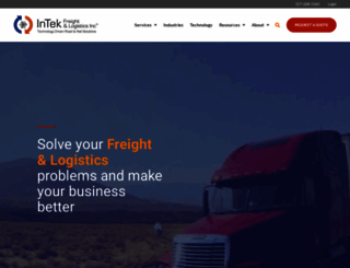 intekfreight-logistics.com screenshot