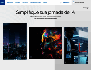 intel.com.br screenshot