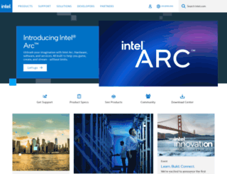 intel.ro screenshot