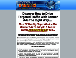 intellibanners.com screenshot