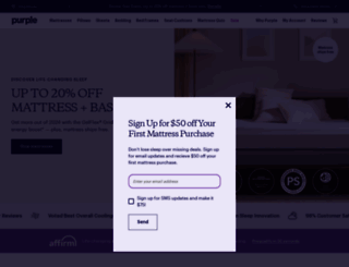 intellibed.com screenshot