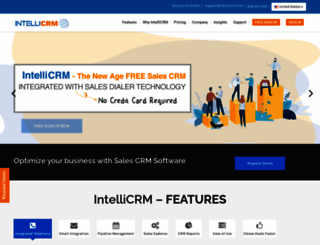 intellicrm.com screenshot