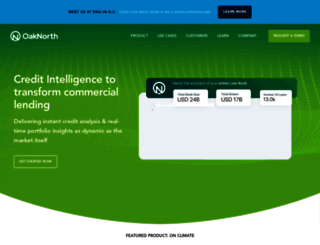 intelligence.oaknorth.com screenshot
