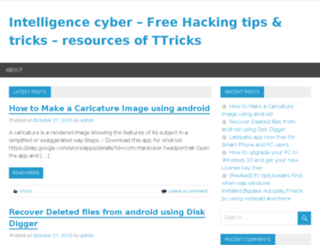 intelligencecyber.com screenshot