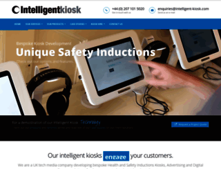intelligent-kiosk.com screenshot