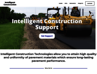intelligentconstruction.com screenshot