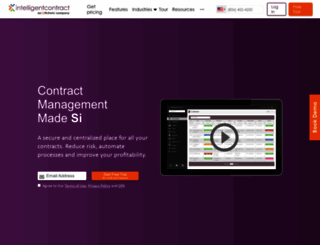 intelligentcontract.com screenshot