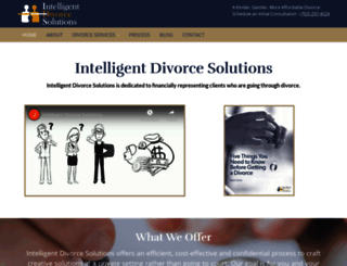 intelligentdivorcesolutions.com screenshot