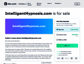 intelligenthypnosis.com screenshot