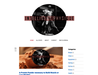 intelligentphysique.com screenshot