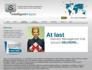 intelligentshipper.com screenshot