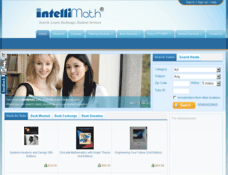 intellimath.com screenshot