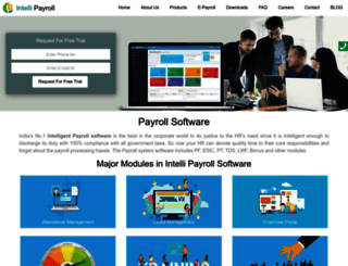 intellipayroll.com screenshot
