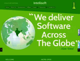 intellisoft.co.in screenshot