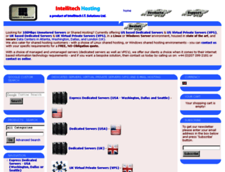 intellitech-hosting.com screenshot