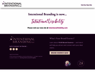 intentionalbranding.com screenshot