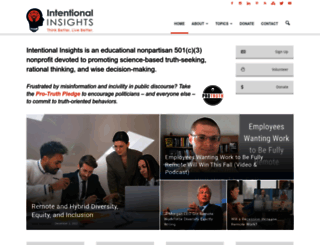 intentionalinsights.org screenshot