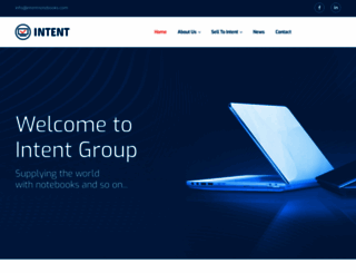 intentnotebooks.com screenshot