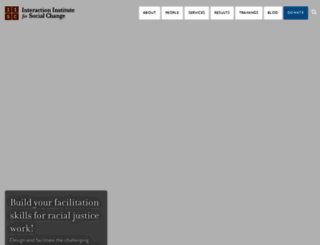 interactioninstitute.com screenshot