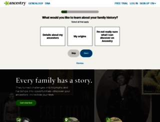 interactive.ancestry.it screenshot