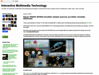 interactivemultimediatechnology.blogspot.com screenshot