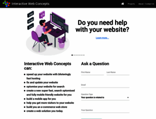 interactivewebconcepts.com screenshot