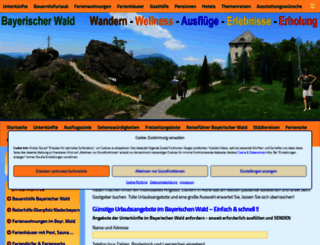 interaktiv.bayerischer-wald-ferien.de screenshot