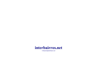 interbairros.net screenshot