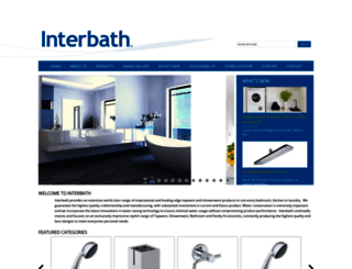interbath.com.au screenshot