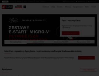 intercars.com.pl screenshot