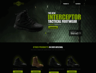 interceptorboots.com screenshot