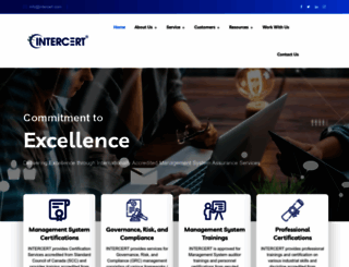 intercert.com screenshot