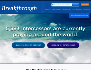 intercessors.org screenshot