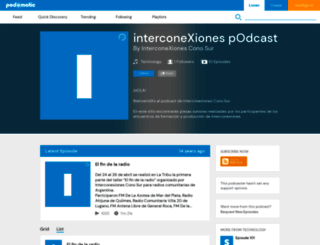 interconexiones.podomatic.com screenshot